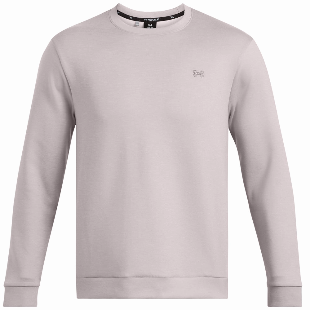 Under Armour Drive Midlayer Crewneck Pullover - Tetra Gray/Gray Matter Street Chic Concert Look