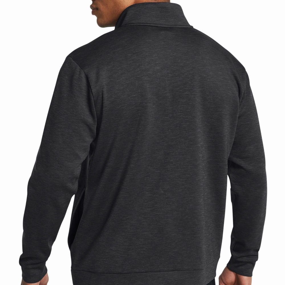 Under Armour Drive Midlayer Pullover - Black/Anthracite Street Ready Active Wear Look