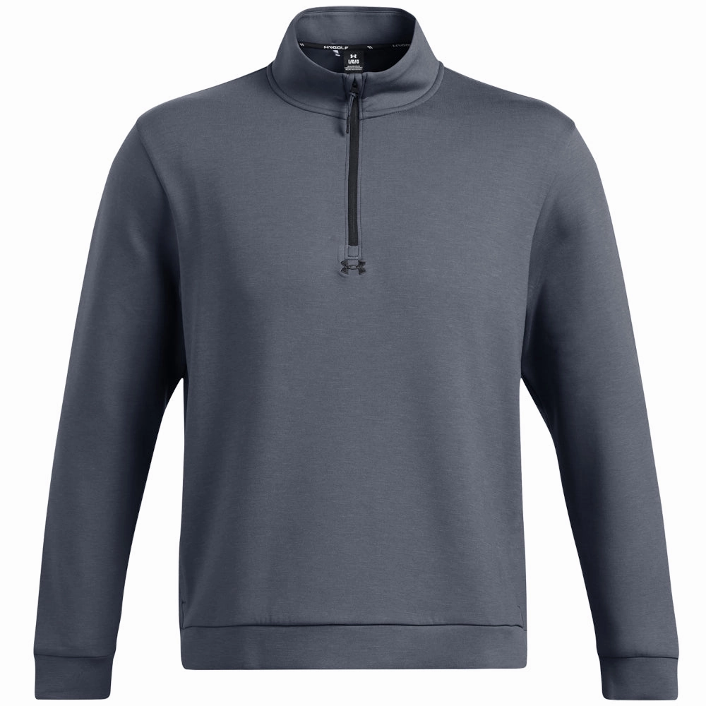 Chill Wear absorbent Under Armour Drive Midlayer Pullover - Downpour Gray/Gravel