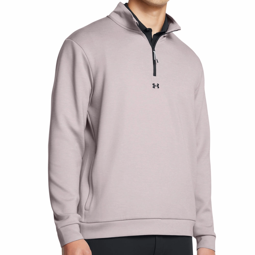 Daily Sporty Under Armour Drive Midlayer Pullover - Tetra Gray/Gray Matter