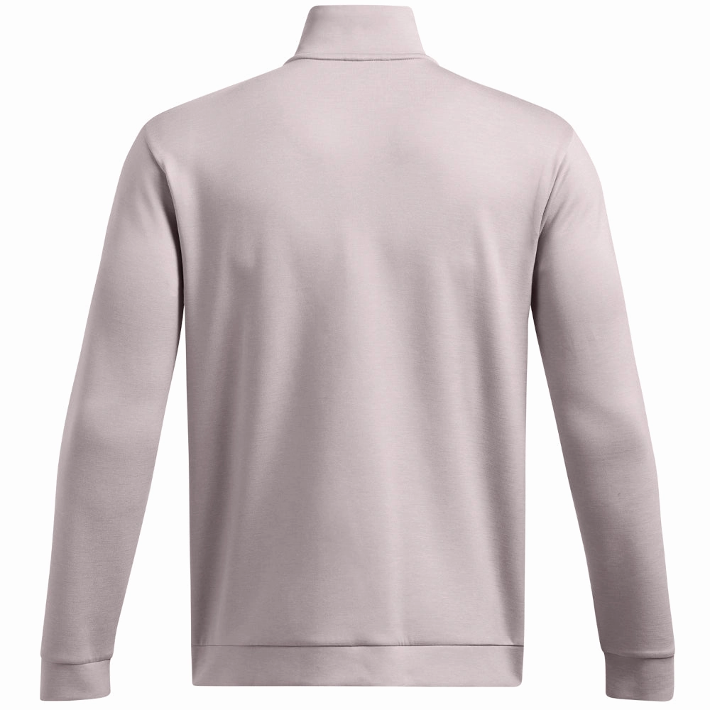 wrinkle free Timeless Sporty Under Armour Drive Midlayer Pullover - Tetra Gray/Gray Matter