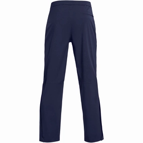 Under Armour Drive Rain Waterproof Trousers - Midnight Navy/Metallic Silver