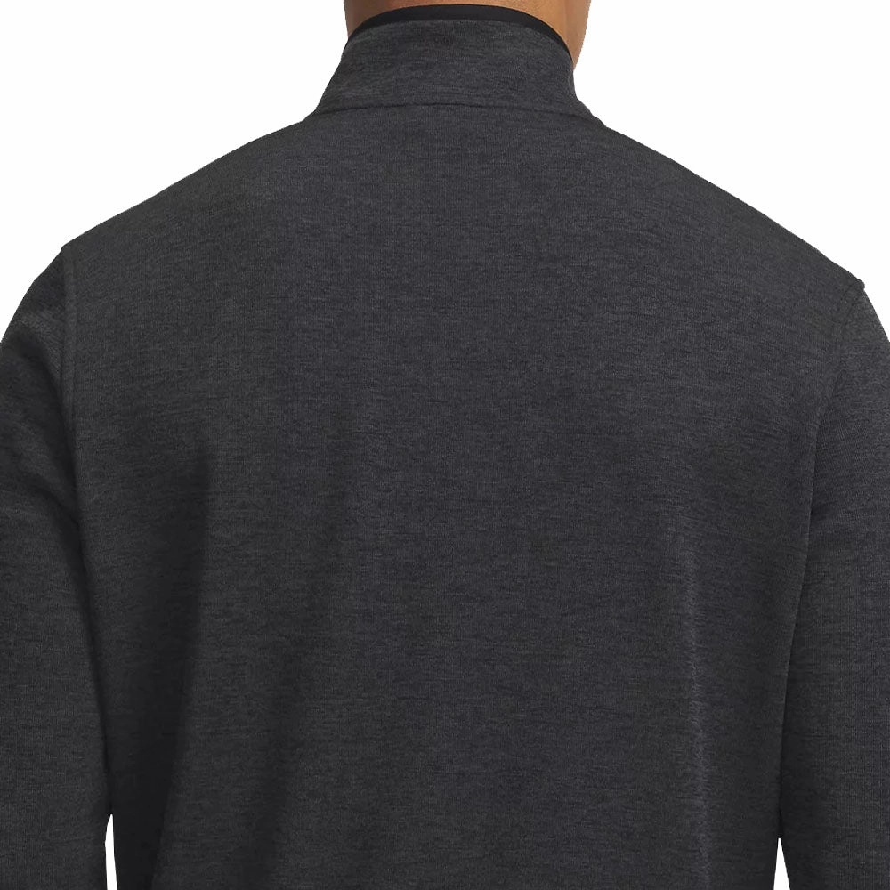 Under Armour Drive Sweaterfleece 1/2 Zip Pullover - Black/Anthracite/Black Core Sporty