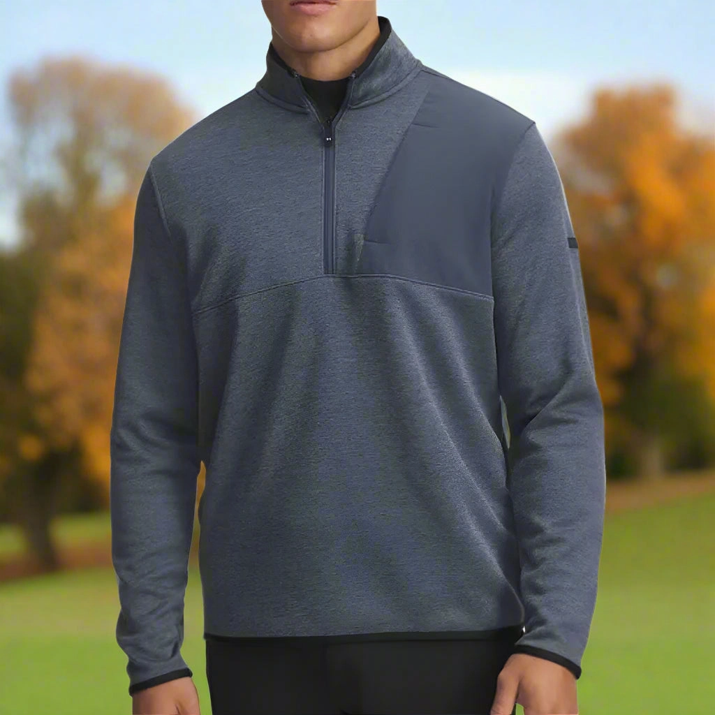 Minimal Staple Under Armour Drive Sweaterfleece 1/2 Zip Pullover - Downpour Grey