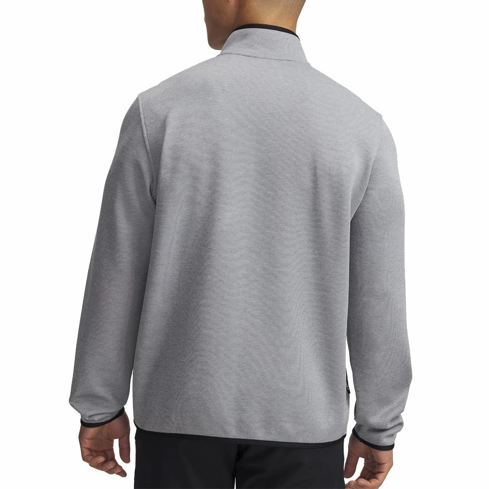 Urban Hoodie Under Armour Drive Sweaterfleece 1/2 Zip Pullover - Steel/Mod Gray/Steel