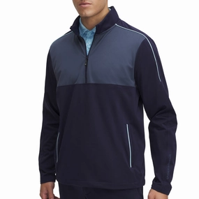 industry standard Under Armour Drive Wind Half Zip Pullover - Midnight Navy/Downpour Grey/Downpour Grey