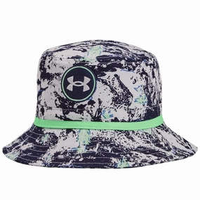 Under Armour Driver Golf Bucket Hat - Halo Gray Sleek Comfort