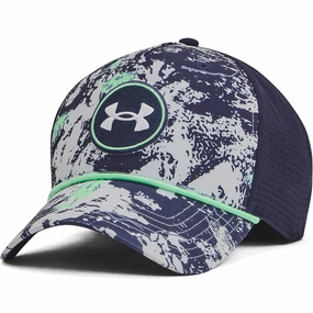 Go Casual Fall Vibes Under Armour Driver Snapback Cap - Halo Gray/Matrix Green