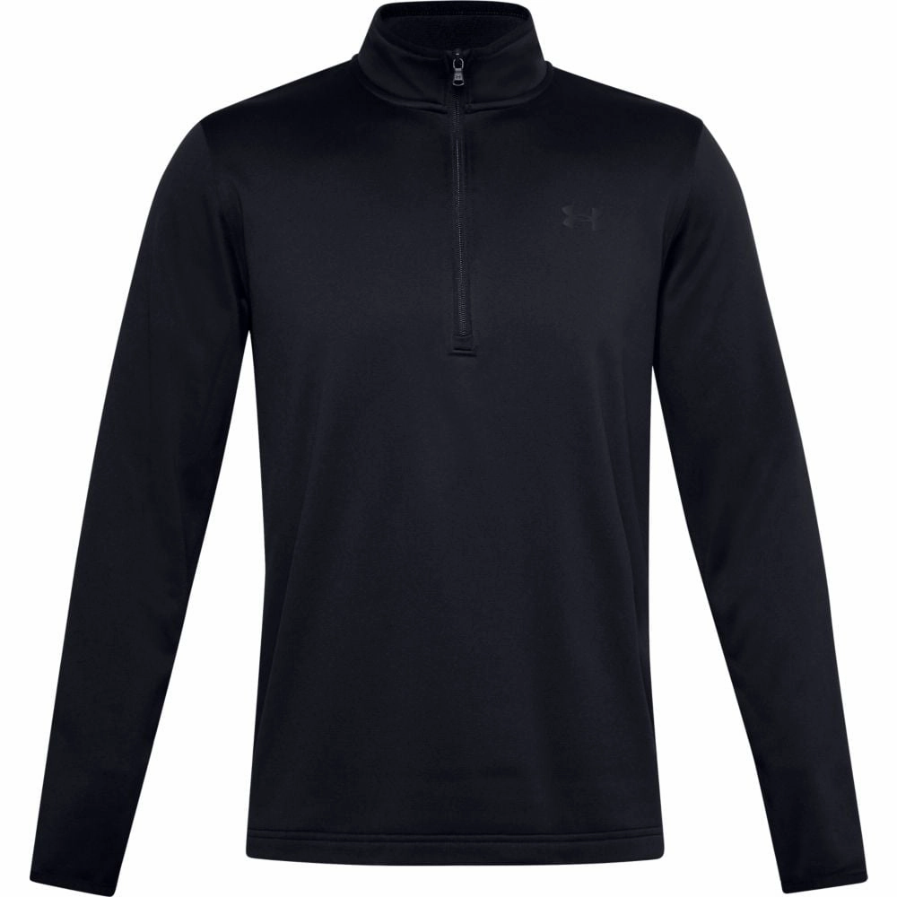 anti wrinkling Under Armour Fleece 1/2 Zip Pullover - Black