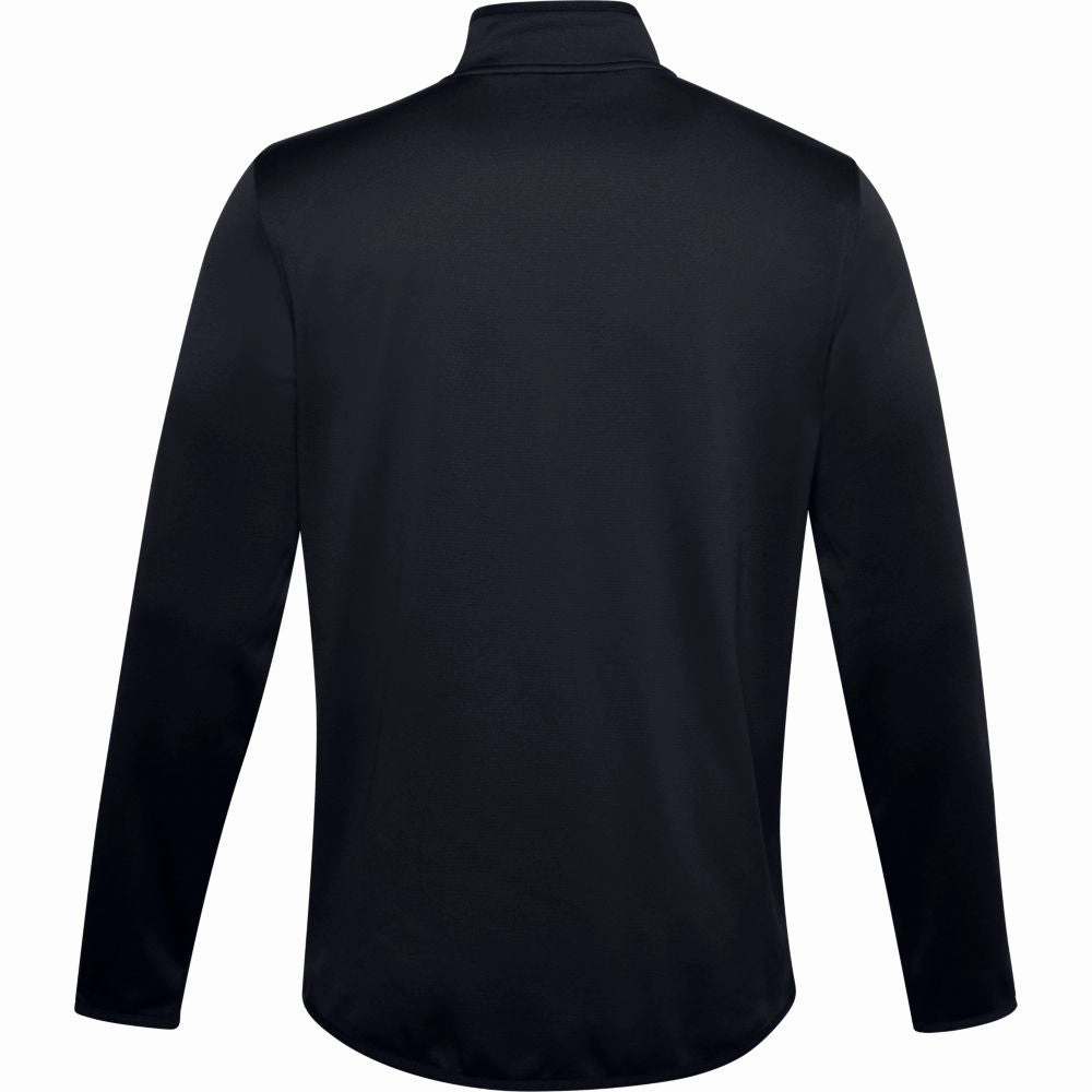 Athletic Cut Comfy Layering Under Armour Fleece 1/2 Zip Pullover - Black
