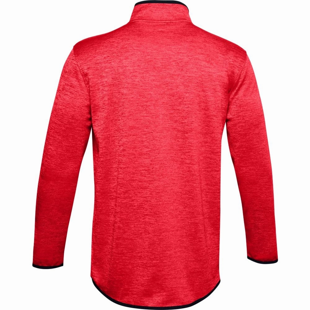 Stylish Wear Under Armour Fleece 1/2 Zip Pullover - Red