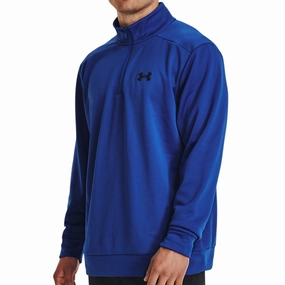 Cool Vibes Camouflage Under Armour Fleece 1/4 Zip Pullover - Team Royal