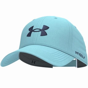 Canvas texture Daywear Option Under Armour Golf96 Cap - Stream/Midnight Navy