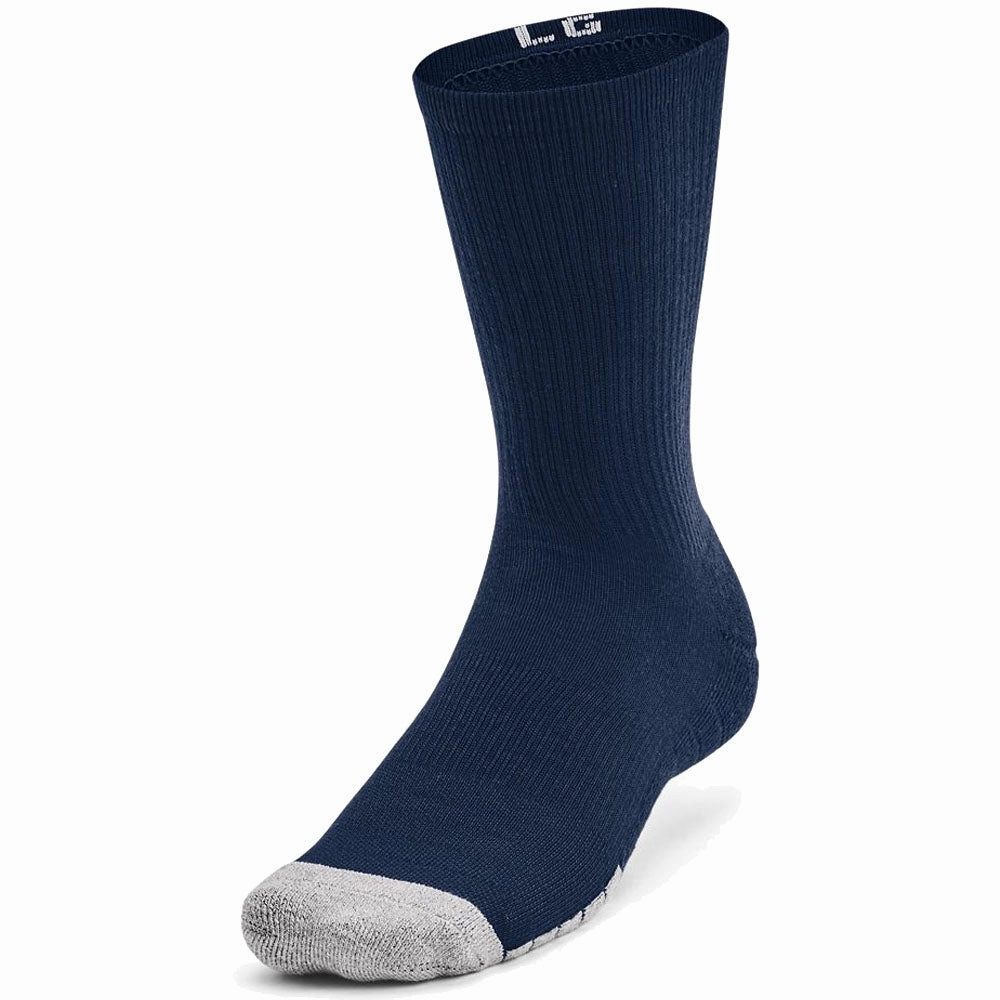 Fox fur Under Armour HeatGear Crew Socks (3 Pack) - Academy/Halo Grey