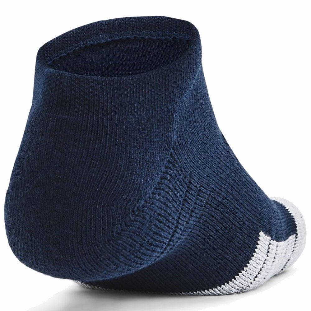 Minimalist Under Armour HeatGear No Show Socks (3 Pack) - Academy Navy