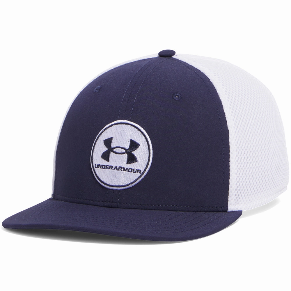 Under Armour Iso-chill Drive Low Stretch Fit Cap - Midnight Navy/Midnight Navy All Use All Fit