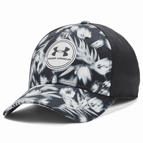 Under Armour Iso-chill Driver Mesh Adjustable Cap - Black/White Outfit Vibe Comfy Design