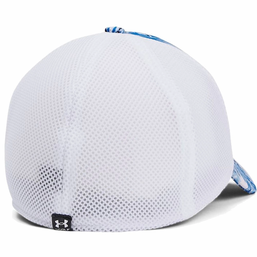 High Street Trend Under Armour Iso-Chill Driver Mesh Cap - Rush Red Tint/Pitch Grey