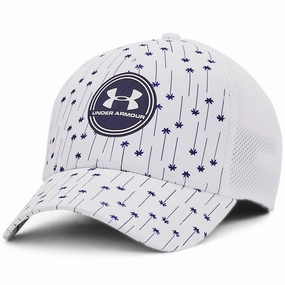 Under Armour Iso-Chill Driver Mesh Cap - White Modern Cut Fashion Forward
