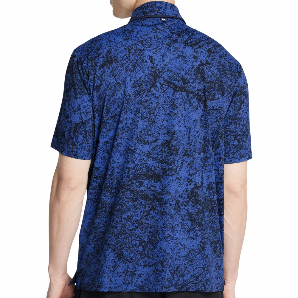 Cozy and Light Soft & Smooth Under Armour Iso-Chill Verge Polo Shirt - Tech Blue/Midnight Navy