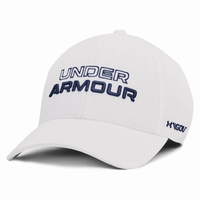 Under Armour Jordan Spieth Golf Hat - White/Academy Solid shade Comfy Choice