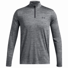 Under Armour Matchplay 1/4 Zip Pullover - Steel/Anthracite Water-Repellent Finish