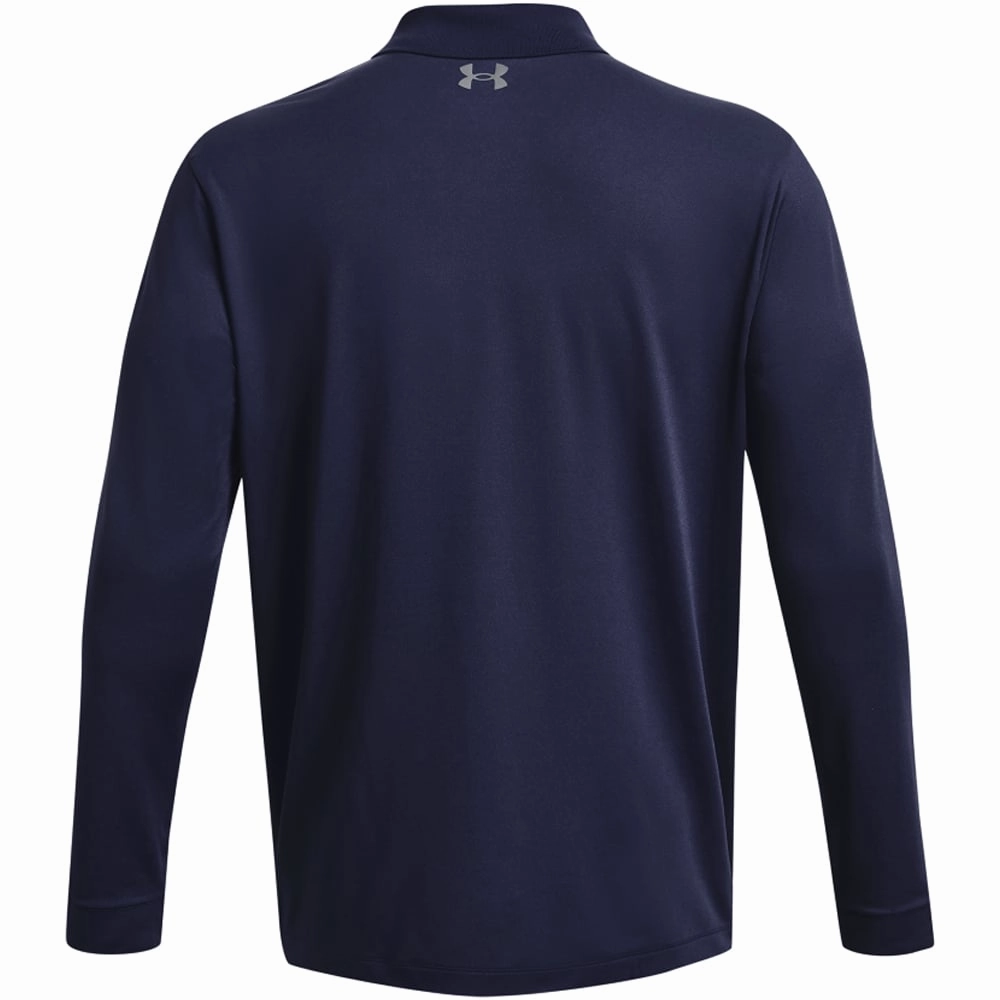 Sporty essentials Under Armour Performance 3.0 Long Sleeve Polo Shirt - Midnight Navy