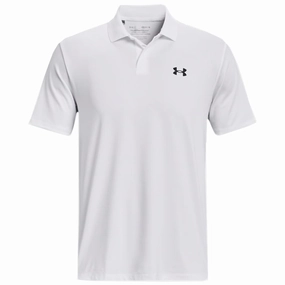 Under Armour Performance 3.0 Polo Shirt - White Cotton Blend Fresh Outfit