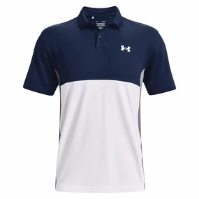 Under Armour Performance Blocked Polo Shirt - Academy/White black friday