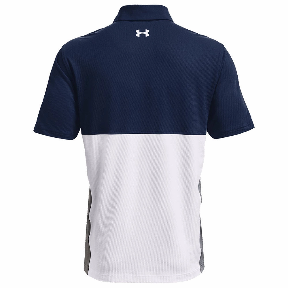 Good stretch PocketDetail Under Armour Performance Blocked Polo Shirt - Academy/White