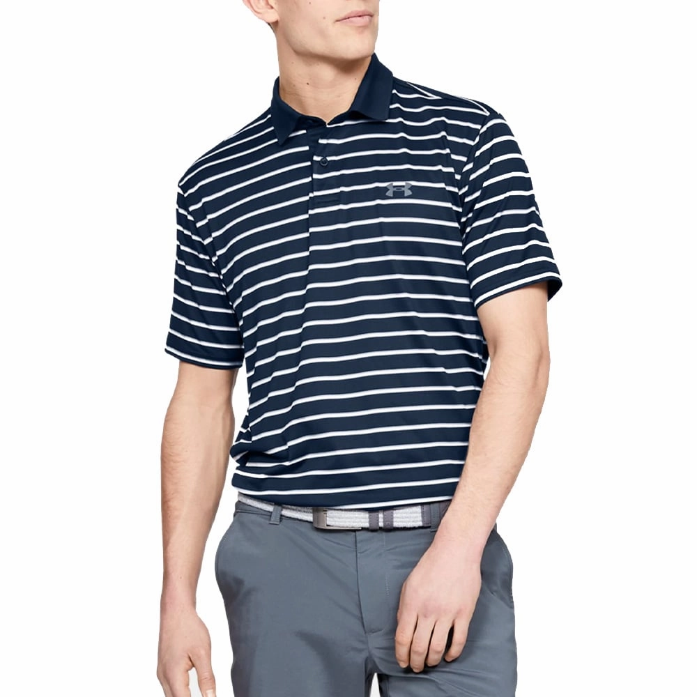 Gym clothing Under Armour Performance Polo 2.0 -  Academy Stripe