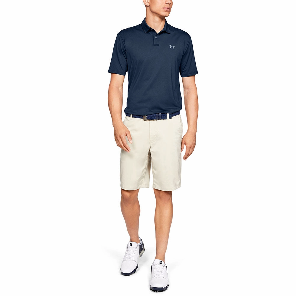 Under Armour Performance Polo Shirt 2.0 - Academy/Pitch Grey Abstract print