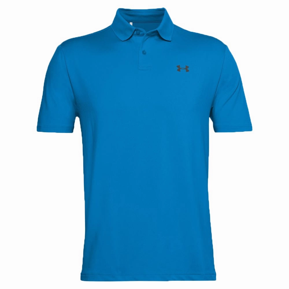 Lace trim Recycled Material Under Armour Performance Polo Shirt - Electric Blue