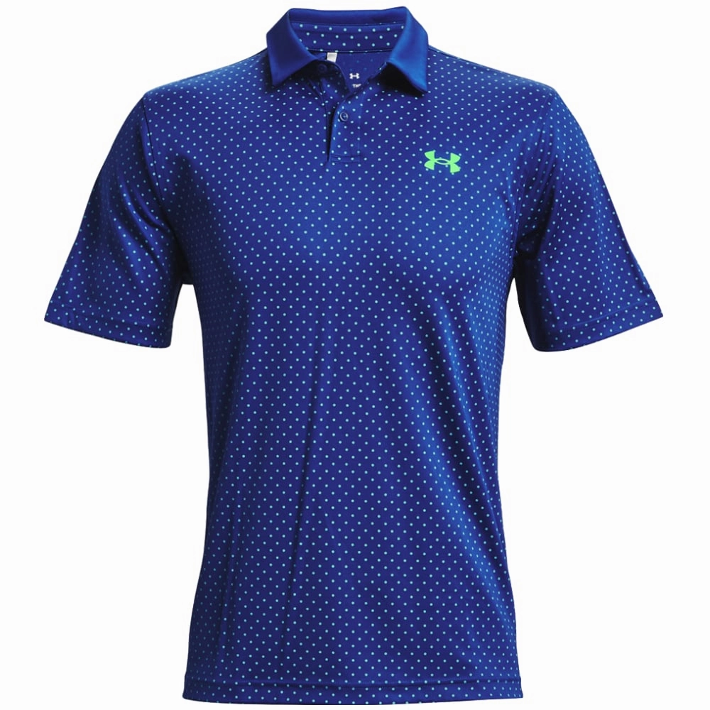 Under Armour Performance Printed - Royal/Stadium Green Fade Resistant Print