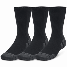 Blood circulation Office - style Under Armour Performance Tech Crew Socks (3 Pairs) - Black