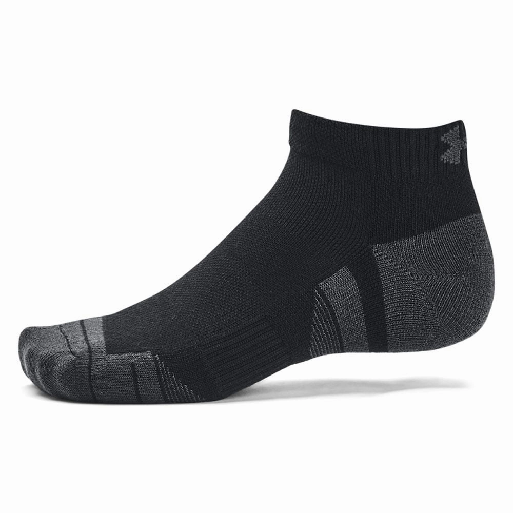 Under Armour Performance Tech Low Socks (3 Pairs) - Black Cowboy socks Exclusive