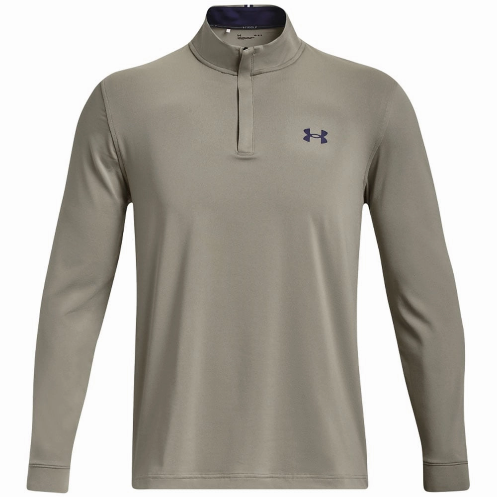 Under Armour Playoff 1/4 Zip Pullover - Grove Green Workout Gear