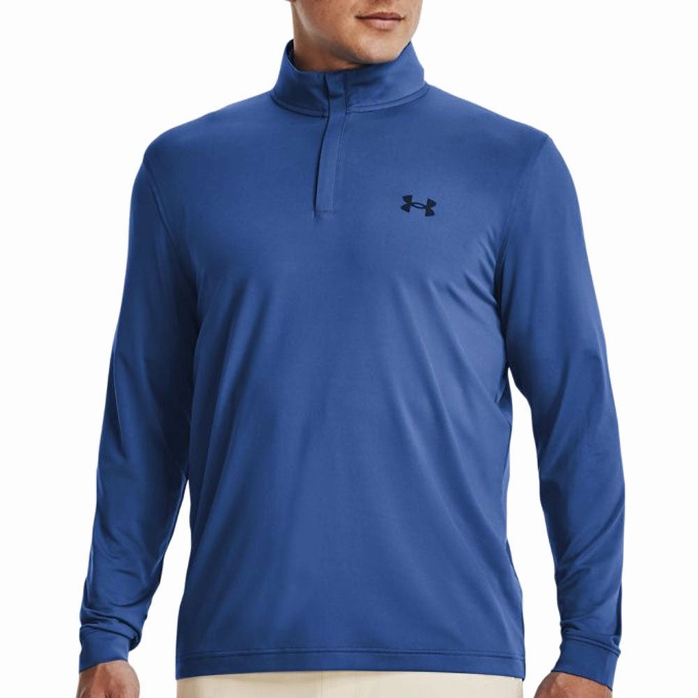 Under Armour Playoff 2.0 1/4 Zip Pullover - Victory Blue goes with high heels sock accents