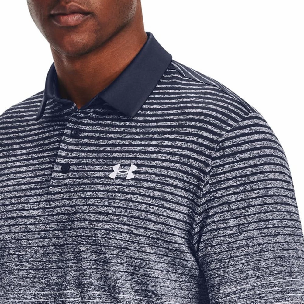 Under Armour Playoff 2.0 Polo Shirt - Academy/White Temperature Control Fabric Skin Friendly Lining