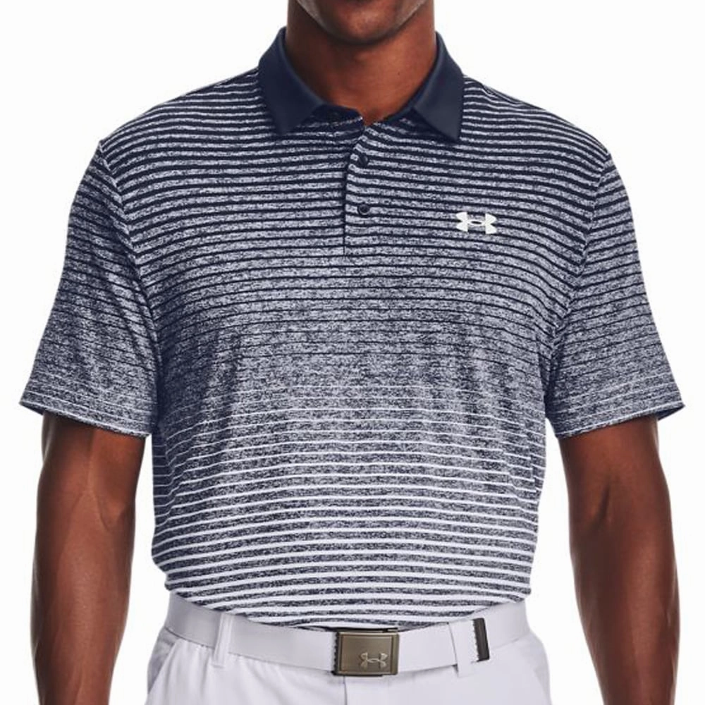NonRestrictive Cut Under Armour Playoff 2.0 Polo Shirt - Academy/White