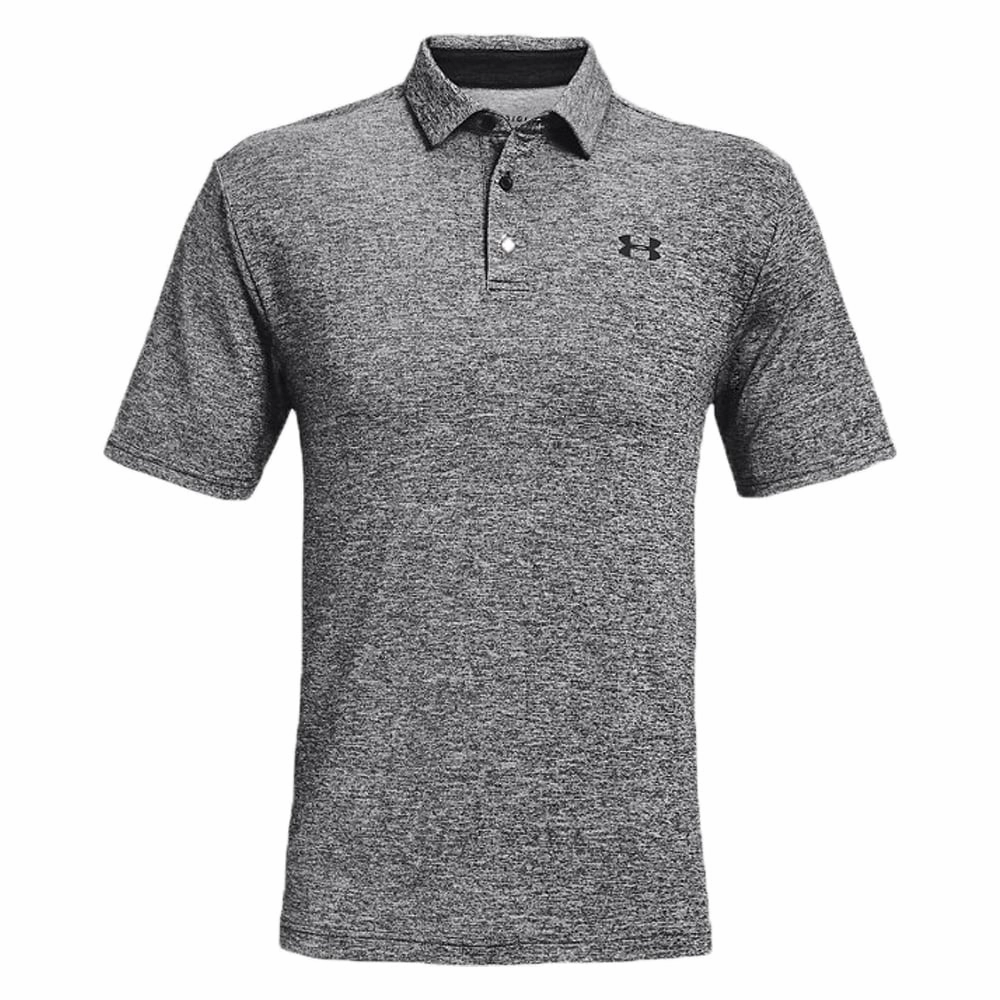 Under Armour Playoff 2.0 Polo Shirt - Black Valentine's Day Buttery Soft Fabric