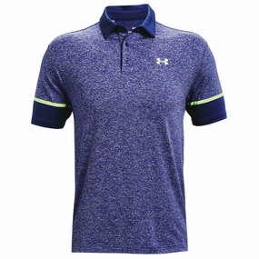 StretchFabric Under Armour Playoff 2.0 Polo Shirt - Regal/Summer Lime