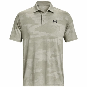 Organic Cotton Chic Comfort Wear Under Armour Playoff Camo Jacquard Polo Shirt - Grove Green