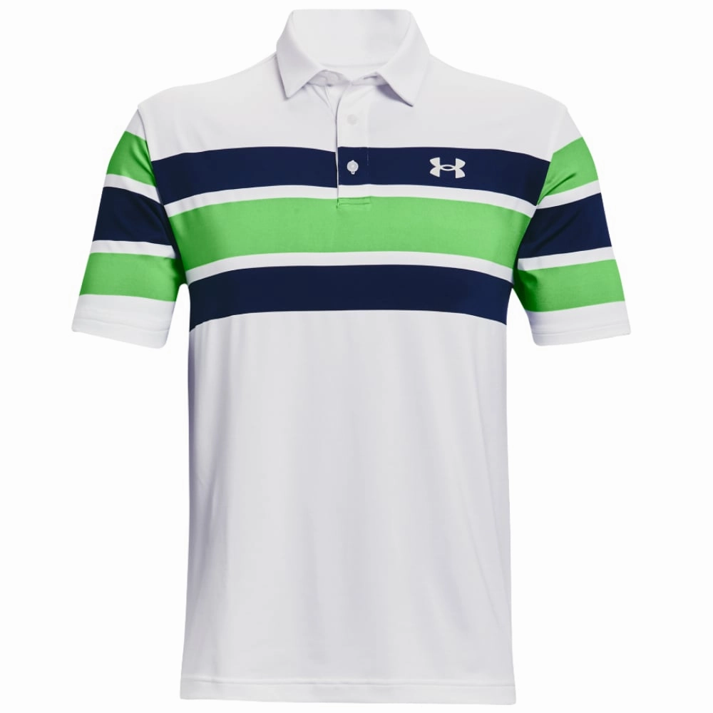 Eye-Catching Under Armour Playoff Polo 2.0 Shirt - White/Academy