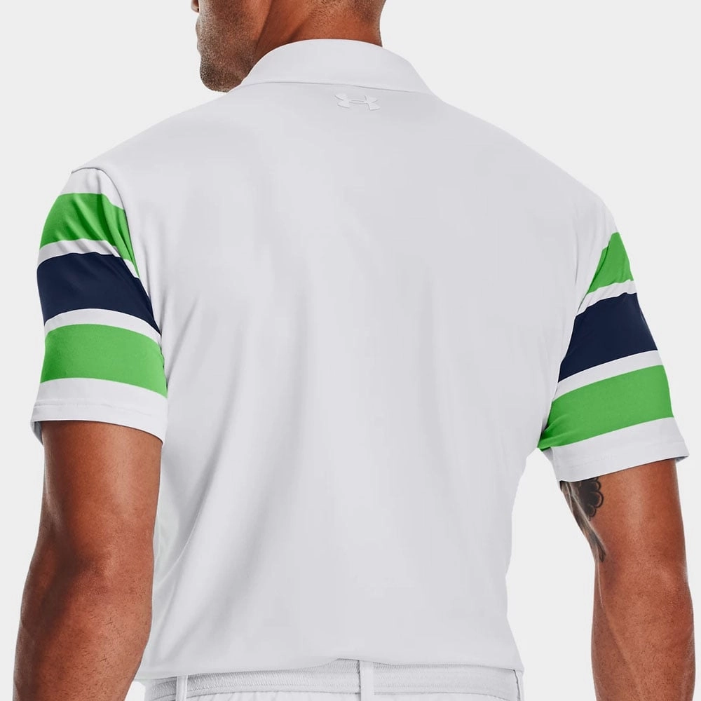 Essential layering piece Sporty Look Wear Under Armour Playoff Polo 2.0 Shirt - White/Academy