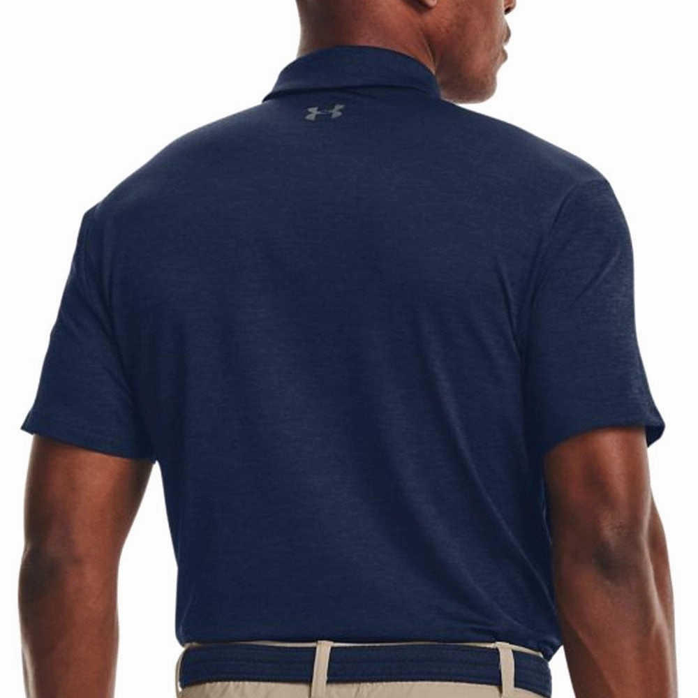 Under Armour Playoff Polo Shirt 2.0 - Academy Navy Flexible Shoulder Seams Daily Fashion
