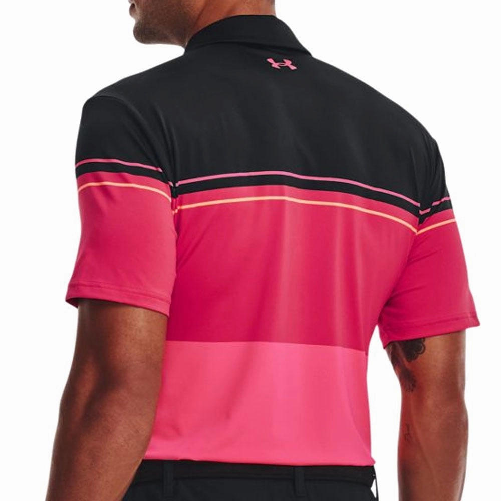 Under Armour Playoff Polo Shirt 2.0 - Black/Red/Pink Chic Smart
