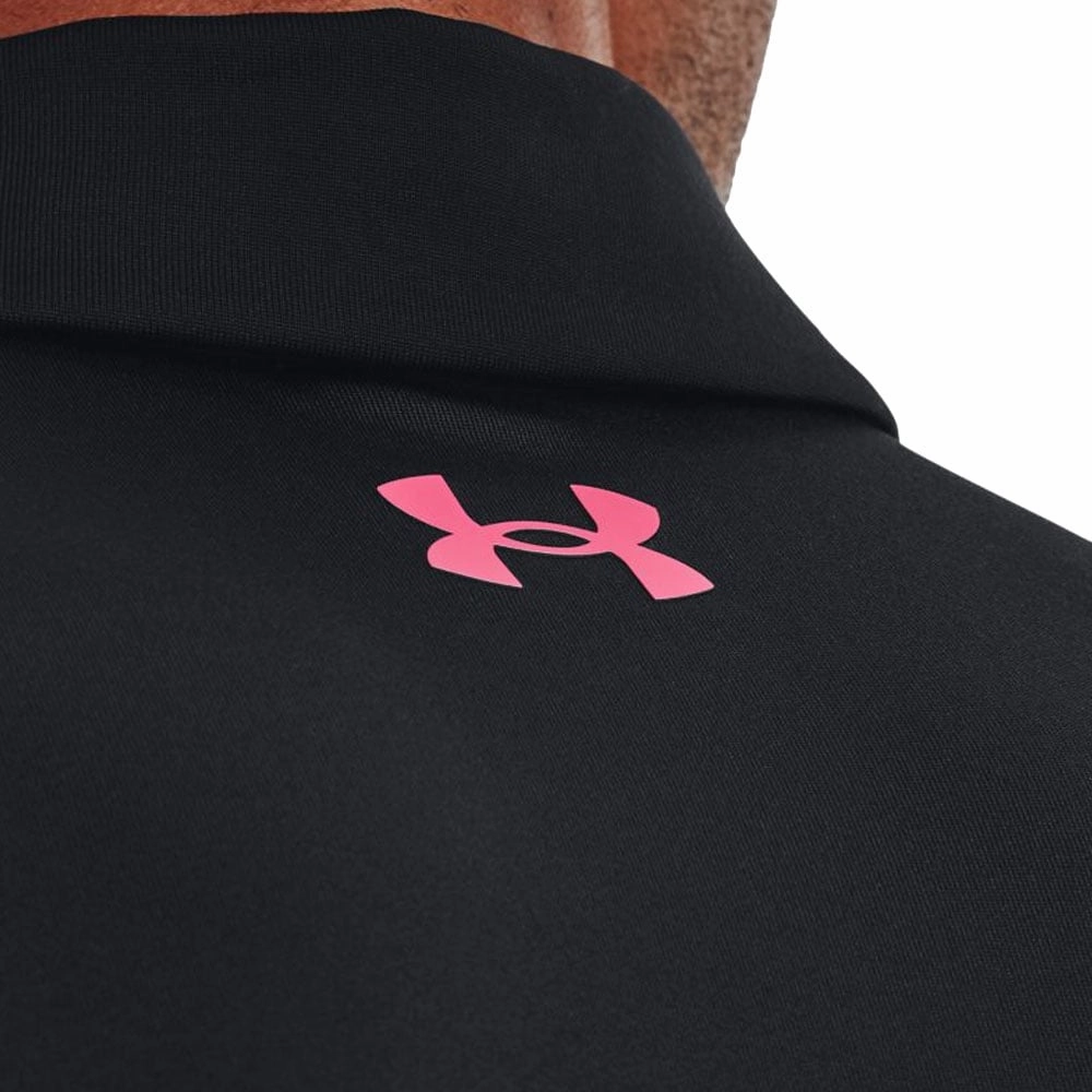 Under Armour Playoff Polo Shirt 2.0 - Black/Red/Pink Everyday Fashion Look Value for Money