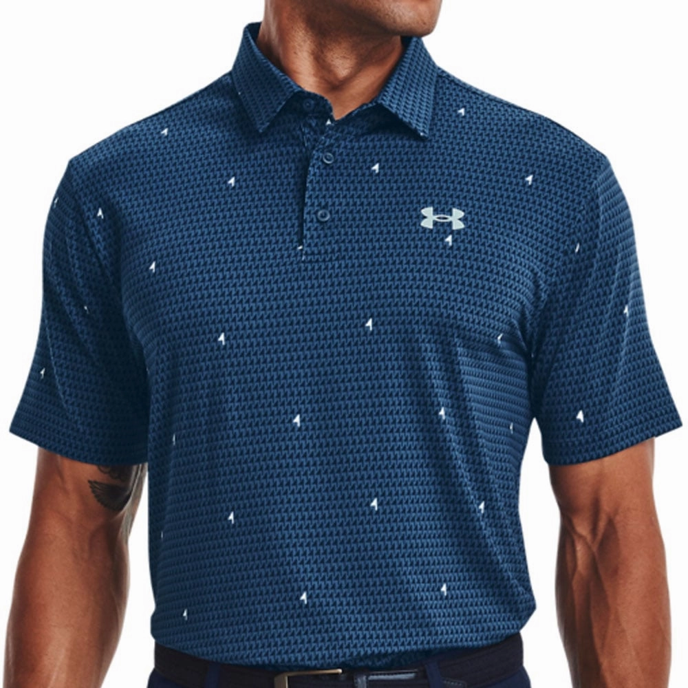 Under Armour Playoff Polo Shirt 2.0 - Petrol Blue/Black/Light Blue Chic