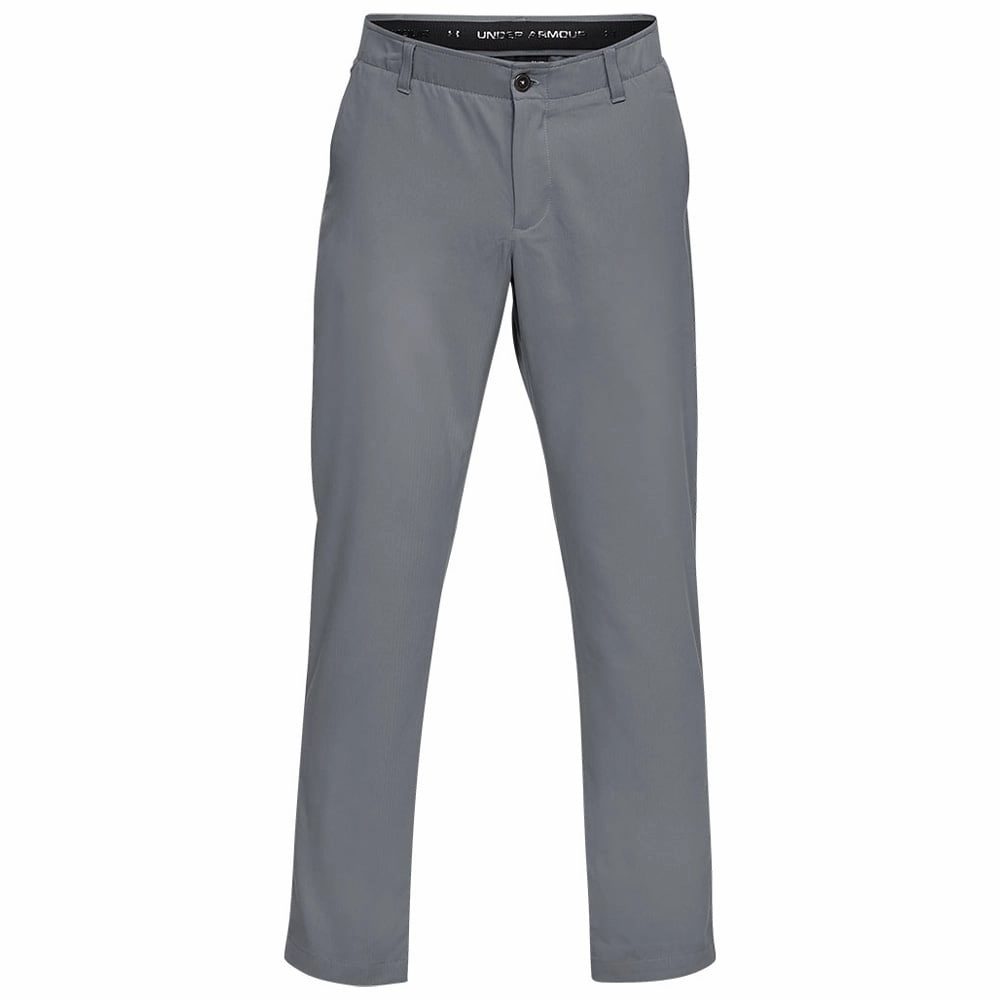 Under Armour Showdown Tapered Pants - Pitch Grey Flexible Gusset Design Comfortable Fit Look
